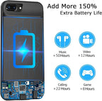 Battery Case for iPhone 6 Plus/6s Plus/7 Plus/8 Plus, 10000mAh Portable Battery - Image 3