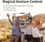 TOALLIN Gimbal Stabilizer for Smartphone, 3-Axis Phone Gimbal - Image 3
