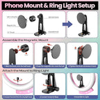UBeesize 12'' LED Ring Light - Image 3
