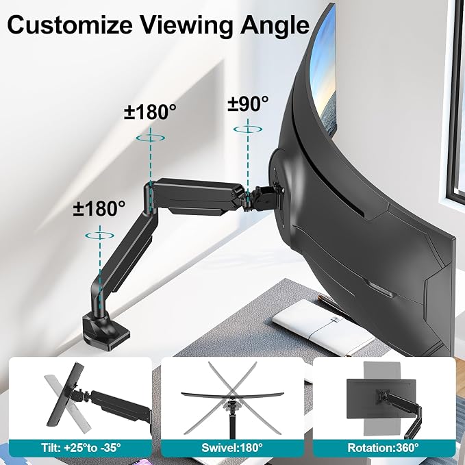MOUNT PRO Heavy Duty Monitor Mount - Image 3
