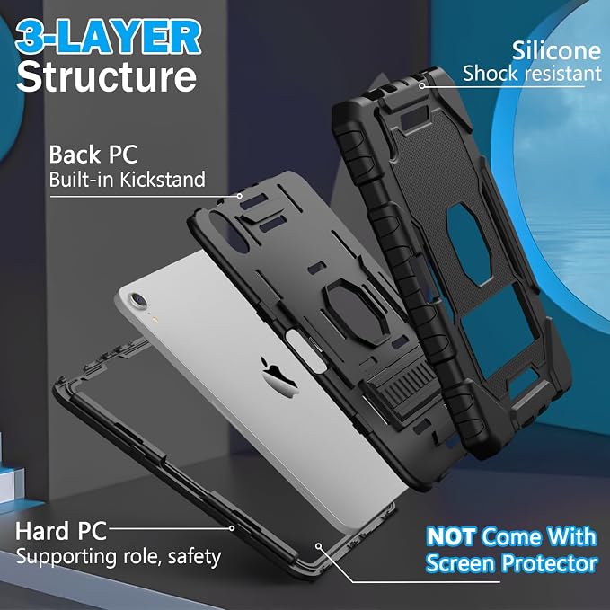 Grifobes Case for iPad Mini 7 2024 / Mini 6 2021 8.3 inch, Heavy Duty - Image 5