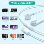 USB C Headphones for iPhone 17 16 15, Wired Headphones USBC for iPad Pro Air - Image 3