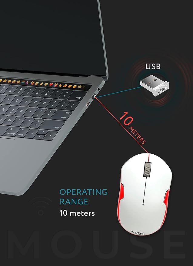 – Wireless Silent Optical Mouse - Image 3