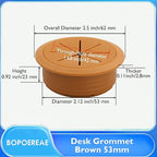 Desk Grommet 2-1/16", Desk Hole Cover - Image 8