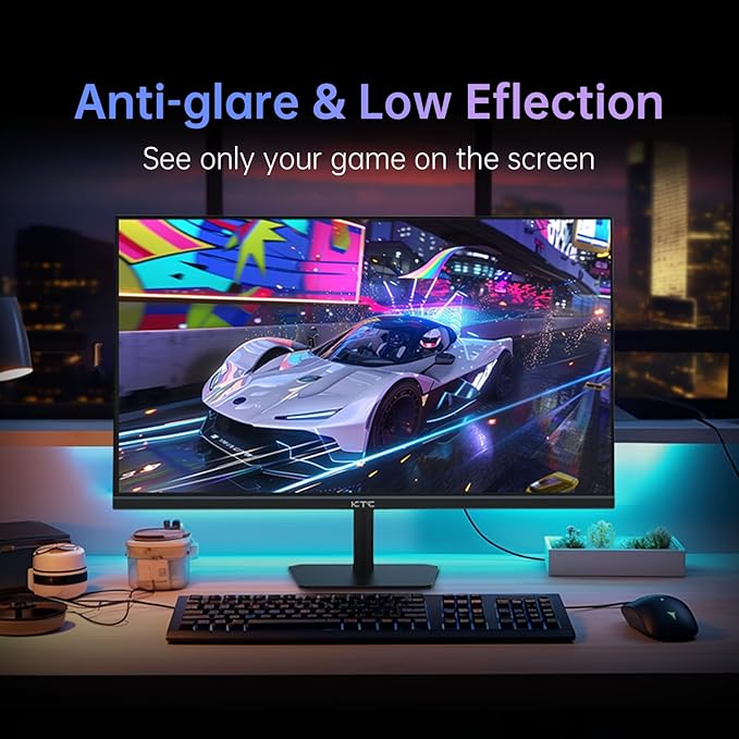 KTC 24.5'' Gaming Monitor 180Hz FHD, Fast IPS 1080P 1 ms, 128% sRGB HDR10 - Image 4
