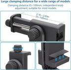 Suptig Phone Holder for Tripod, Action Camera Tripod Mount Adapter Compatible - Image 4