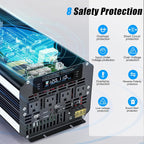 LVYUAN 5000 Watt Power Inverter 12V to 110V 120V - Image 6