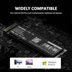S501 1TB NVMe SSD 3D NAND 1.3 PCIe Gen3x4 M.2 2280 Internal Solid State Drive - Image 7