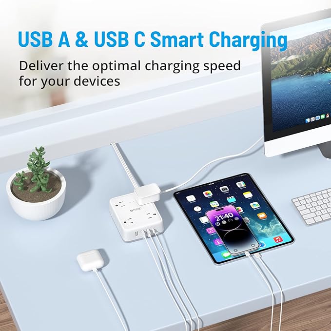 TROND Surge Protector Power Strip - Image 4