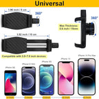 Gooseneck Phone Holder for Mic Stand/Music Stand/Stroller/Treadmill/Spin - Image 8