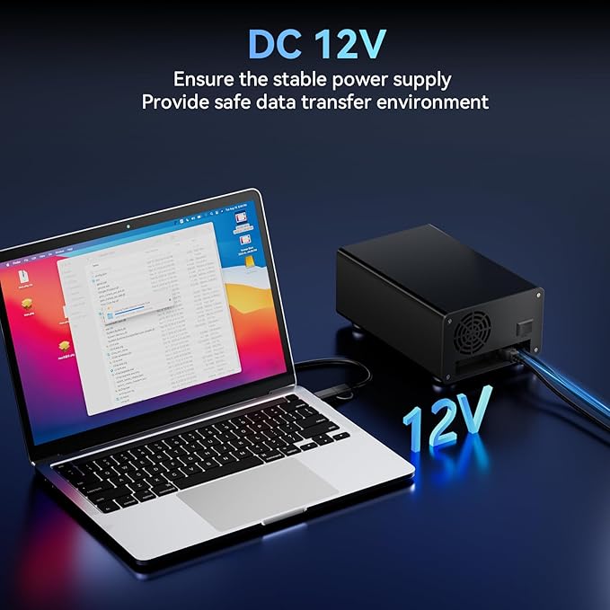 Aluminum Dual Bay Hard Drive Enclosure - Image 9