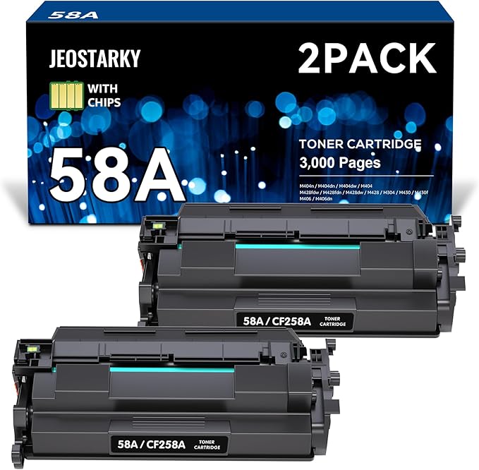 Compatible 58a hp Toner Cartridge Replacement by Jeostarky