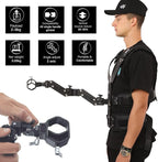 DF DIGITALFOTO THANOS-SE Support Vest Rig System, Filmmakers Kit Gimbal - Image 5