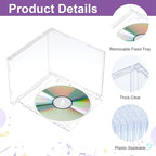 25pcs Clear CD Jewel Cases Standard Single Clear CD Case Blank Case DVD Storage - Image 3