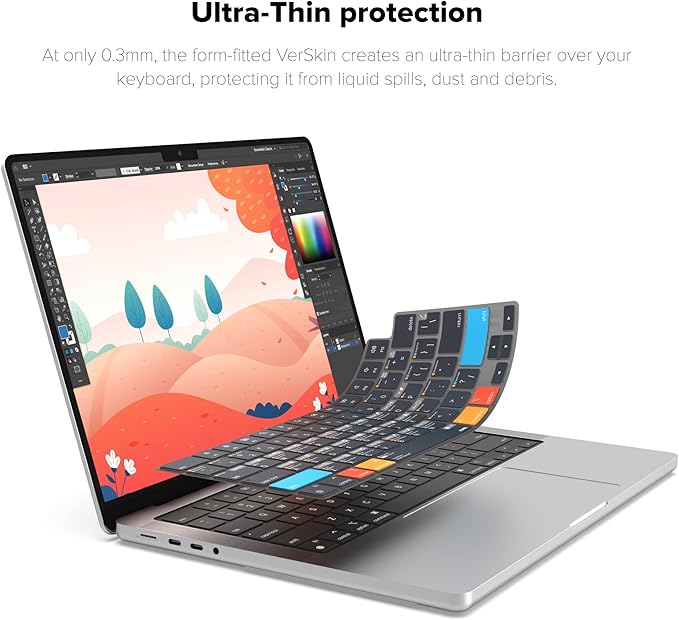 JCPal Adobe Illustrator Shortcut Guide Keyboard Cover - Image 3