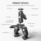 NEEWER Super Clamp Magic Arm Camera Mount - Image 2