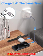 Multi Charging Cable for Apple Watch Charger iPhone Charger PD20W USB C/A Block - Image 2