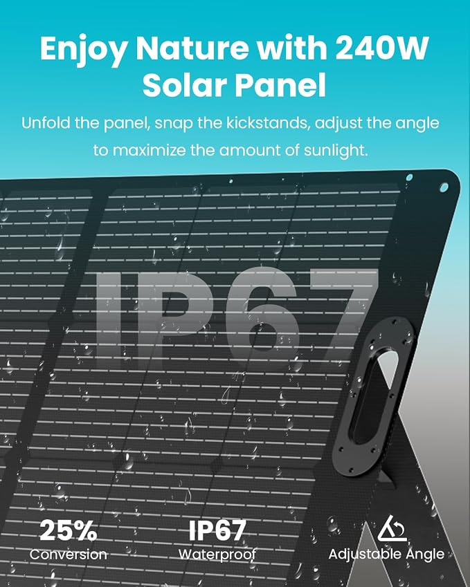 OUPES 2000W Mega 1 Solar Generator Kit - Image 8