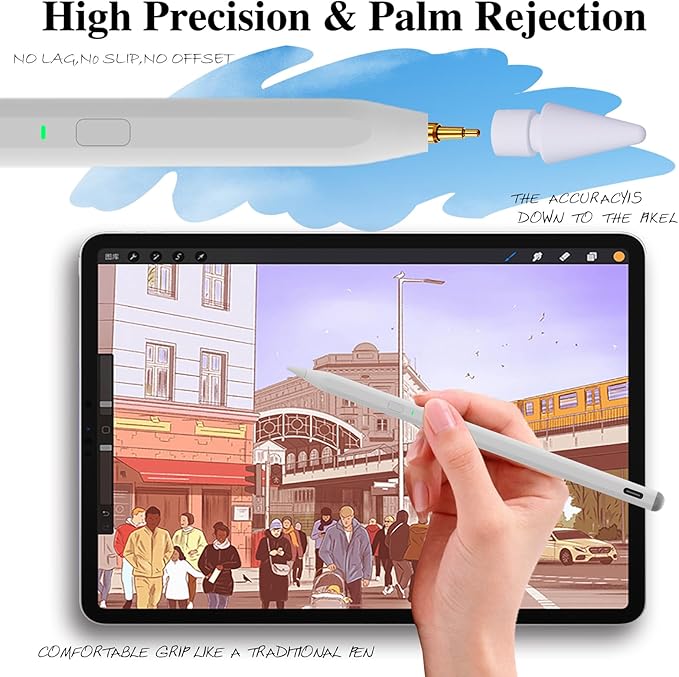 Stylus Pen for iPad11/10/9thGen, - Image 8