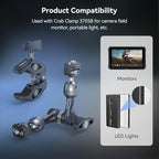 SMALLRIG 7" Rosette Magic Arm, Camera Monitor Mount, Articulating Arm - Image 6