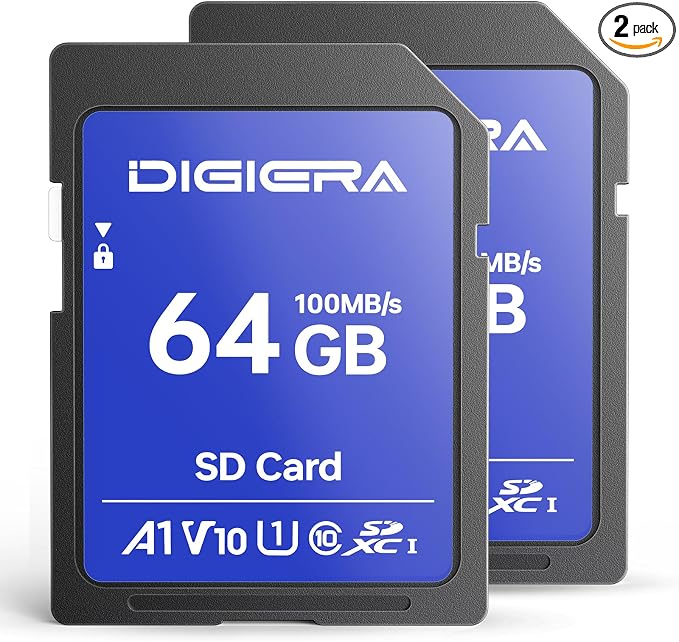 64GB CS100 SDXC UHS-I Memory Card by DIGIERA