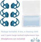 Earbud Covers Silicone Tips Replacement Earbud Tips Compatible - Image 3