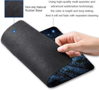 Mouse Pad, Forest Mouse Pad, Square Waterproof Mouse Pad Non-Slip Rubber Base - Image 2