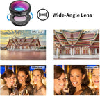 APEXEL 4 in 1 Phone Photography Kit, 18X Telephoto Lens, 198° Fisheye Lens - Image 7