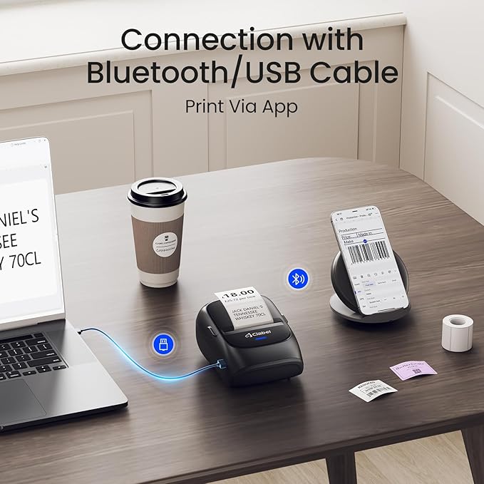 CLABEL 221B Label Maker Machine - Image 5