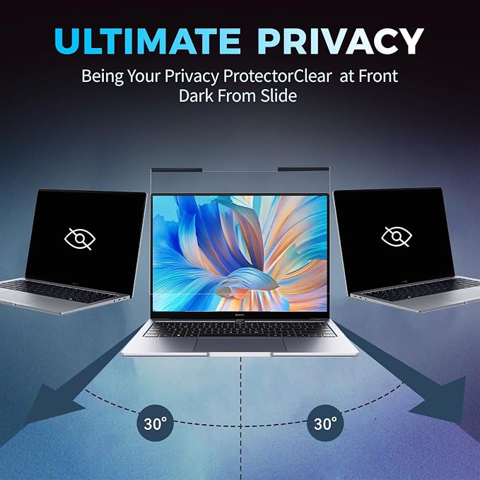 Magnetic Laptop Privacy Screen Filter 14 inch - Image 4
