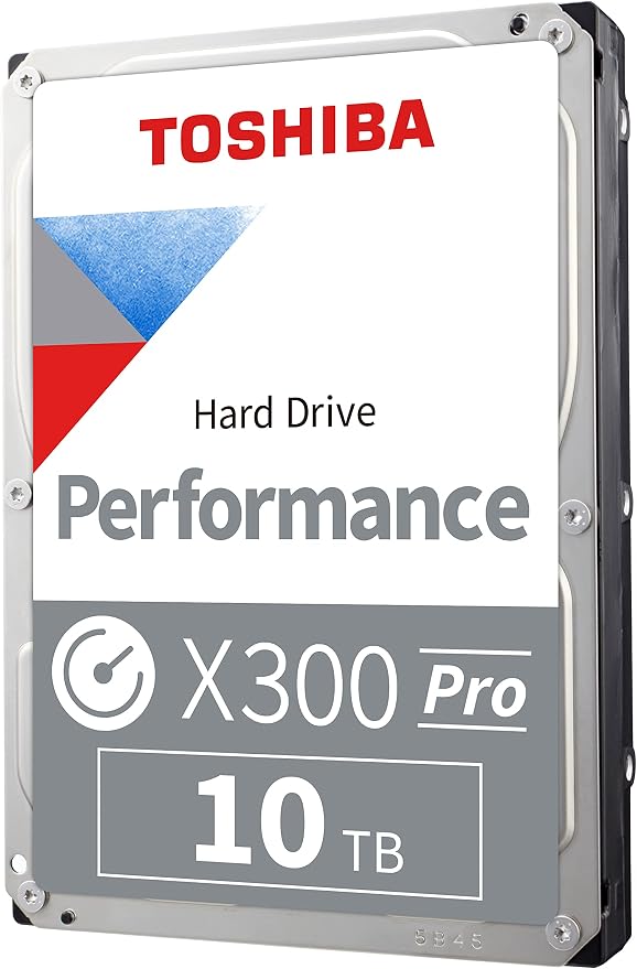Toshiba X300 PRO 10TB High Workload Performance by Toshiba