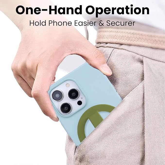 Magnetic Silicone Ring Grip Phone Holder, Loop Grip Phone Holder, Magnetic - Image 7