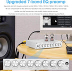 Douk Audio HiFi Vacuum Tube 7-Band EQ Preamp Equalizer XLR Pre-Amplifier Home - Image 2