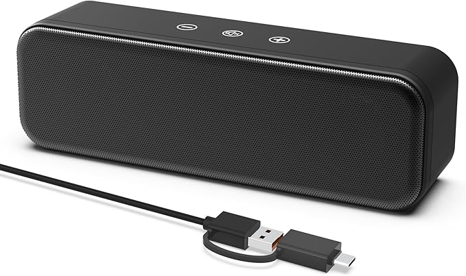 Computer Speakers for Desktop PC Laptop, USB Plug-in, External Speakers for by XKX_Speakers