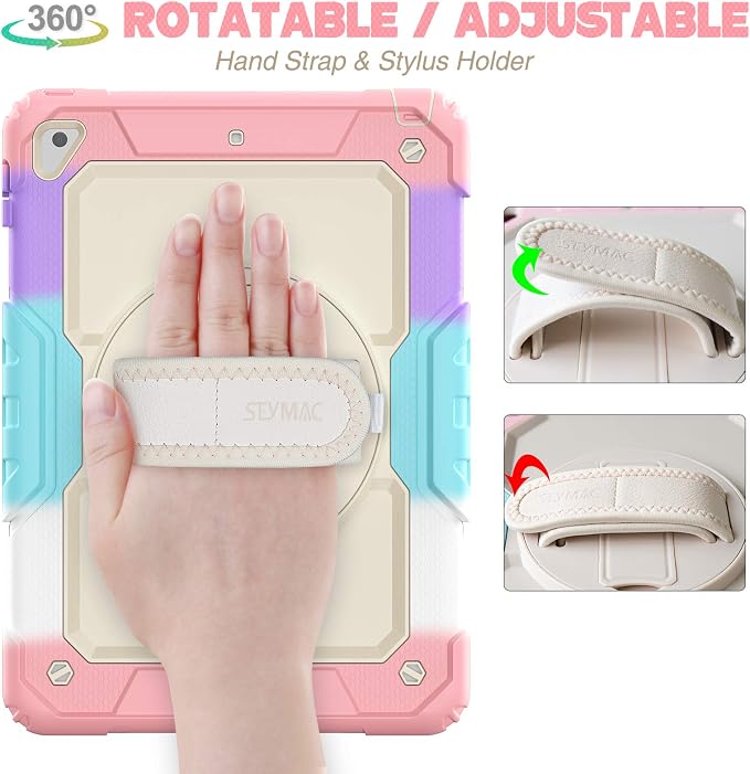 SEYMAC stock Case for iPad 6th / 5th Generation Case/Air 2 / Pro 9.7 inch - Image 3