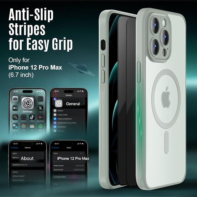 Designed for iPhone 12 Pro Max Case, Compatible - Image 6