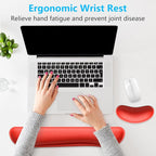 Dapesuom Enlarge Keyboard Wrist Rest, Memory Foam Wrist Cushion - Image 6