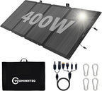 400W 42V ETFE Portable Solar Panel, IP68 Waterproof Foldable 24% High Conversion by Voominhtec