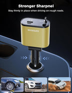 【Upgraded】 SUPERONE Retractable Car Charger 4 in 1, Fast Car Phone Charger - Image 2