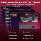 AULA F108 PRO - Wireless Mechanical Keyboard - Image 9