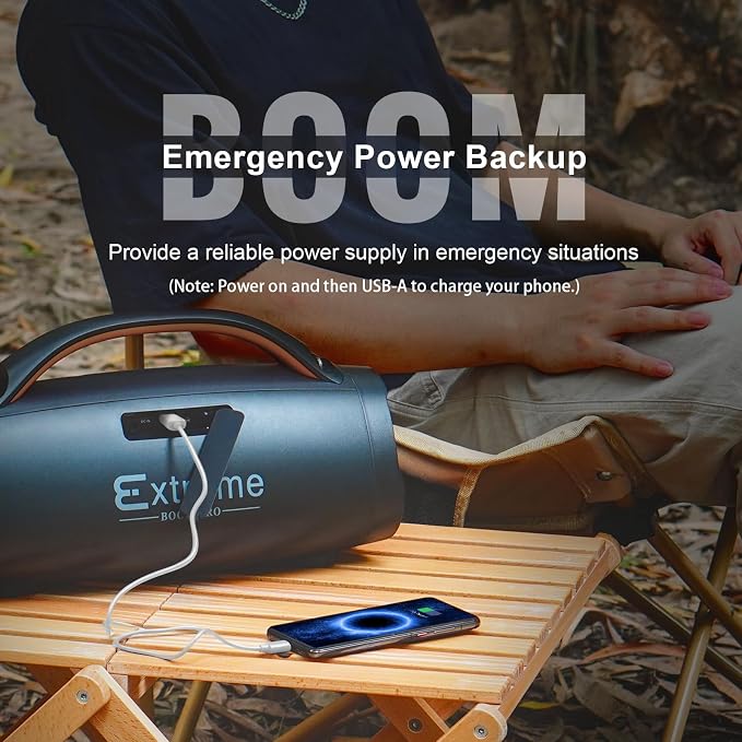 DOSS Extreme Boom+ Loud Bluetooth Speaker - Image 5