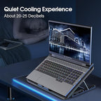 AIMIUZI Laptop Cooling Pad, Gaming Laptop Cooler - Image 3