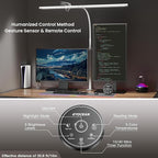 EYOCEAN Desk Lamp, 31.5" Desk Light - Image 3