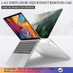 CISSOOK Compatible with MacBook Pro 13 inch Case M2 A2338 with Touch Bar 2023 - Image 5