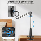 Desk Tablet Holder for iPad Pro, No Stiff Easy Adjust Arm Phone and Tablet - Image 4