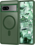 Magnetic for Google Pixel 7 Case, Shockproof Slim Translucent Matte Anti-Slip by Casehas