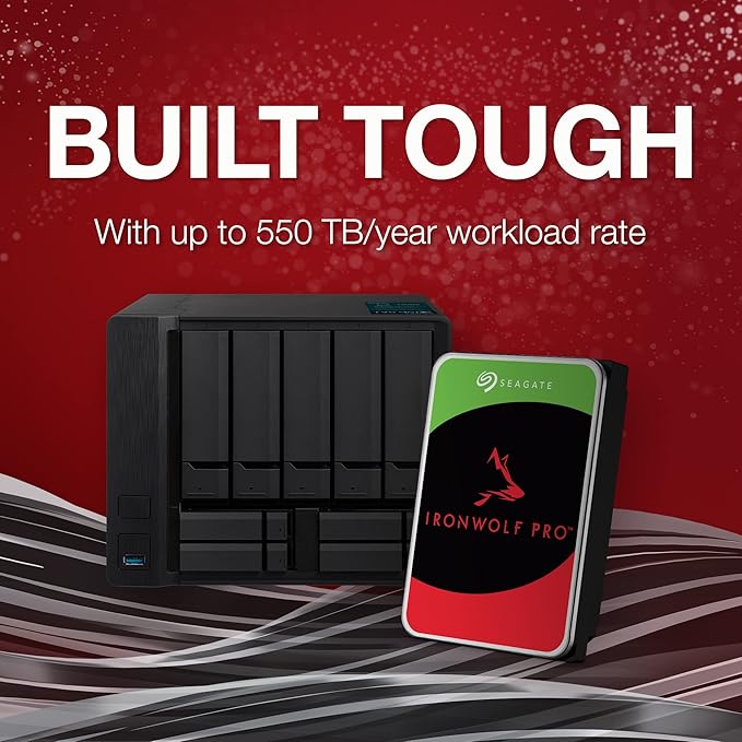 Seagate IronWolf Pro 24TB Enterprise NAS Internal HDD Hard Drive – CMR 3.5 Inch - Image 5