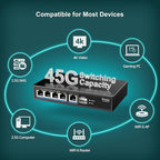 5 Port 2.5G Base-T Smart Web Ethernet Switch Managed - Image 4