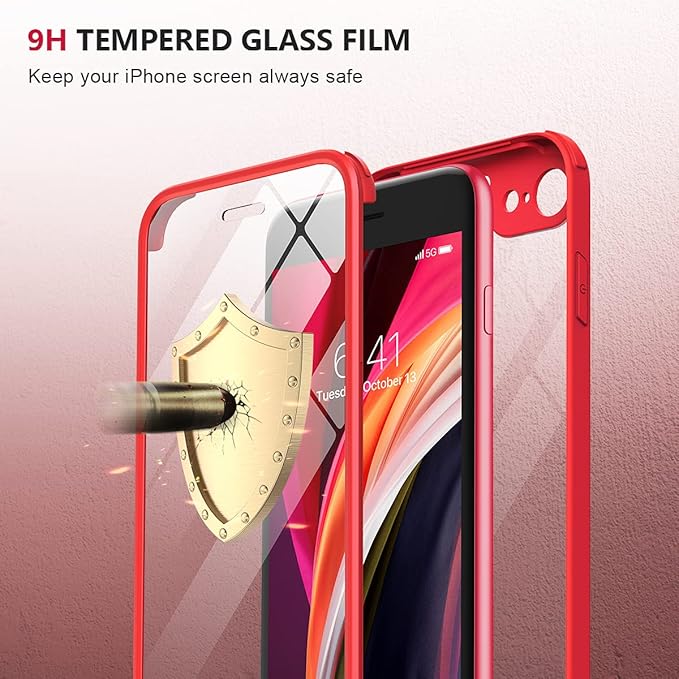 Miracase for iPhone SE Phone Case 3rd/2nd Generation 2022 2020 Full-Body - Image 3
