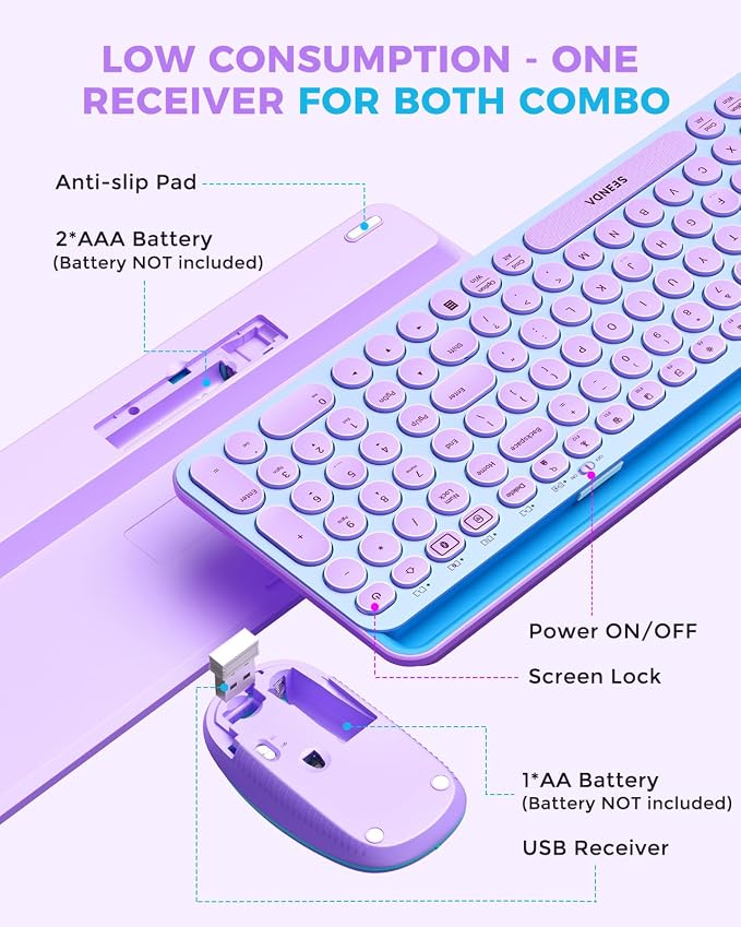 seenda Bluetooth Keyboard and Mouse - Image 7